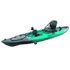 Single Person Fishing Pedal Kayaks LLDPE HDPE 180kgs Sit On Top Kayak