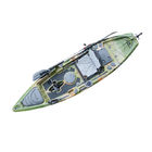 Plastic Fishing Paddle Kayak Boat Single Person Sit On Top 3.38m*0.87m