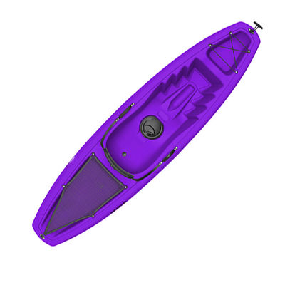 1 Man 10 Ft Sit On Top Kayak Single Person Fishing Canoe With Foot Pedals