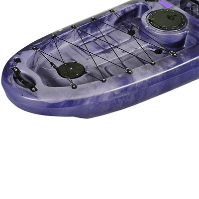 Sot LLDPE Fishing Pedal Kayak  Sit On Top With Aluminum Backseat