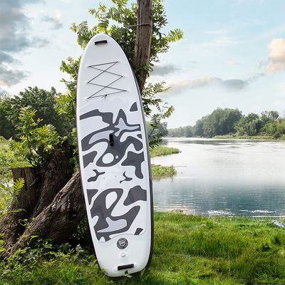 Waterproof 264LBS Capacity Blow Up Surfboard For Cruising Exploring