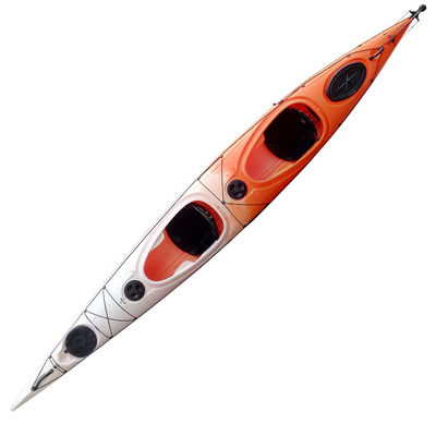 Tandem Sea Touring Kayak Sit In Pelican 2 Person 3 Years 8 Degree 529 Lbs