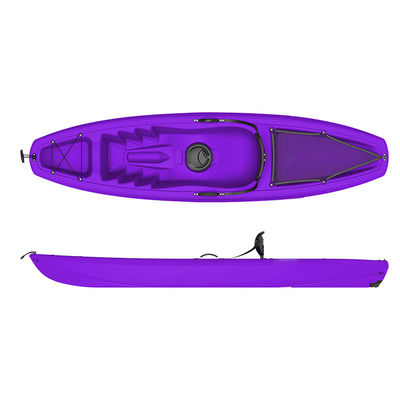 1 Man 10 Ft Sit On Top Kayak Single Person Fishing Canoe With Foot Pedals