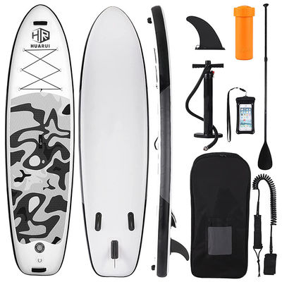 Waterproof 264LBS Capacity Blow Up Surfboard For Cruising Exploring